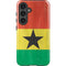 Ghana Flag Distressed Galaxy S25 Impact Case